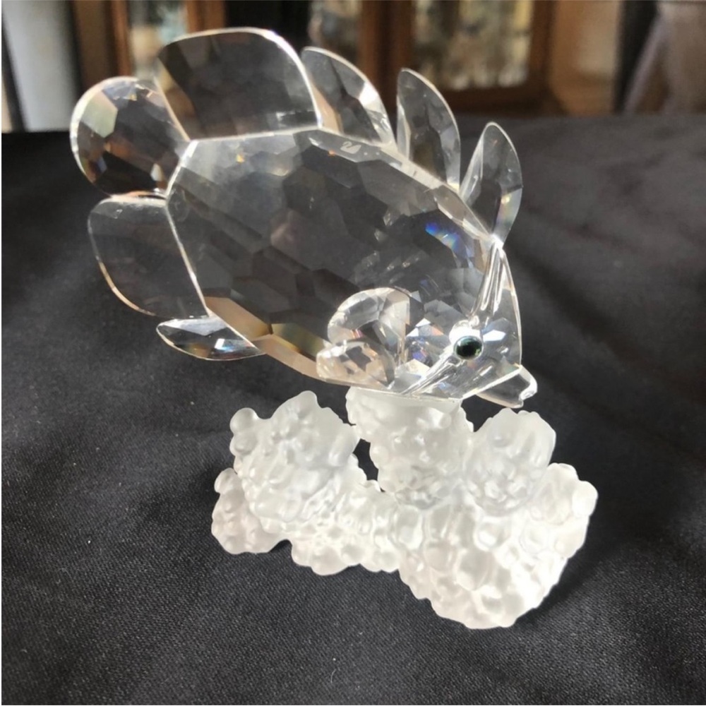 Crystal Fish Figurine on